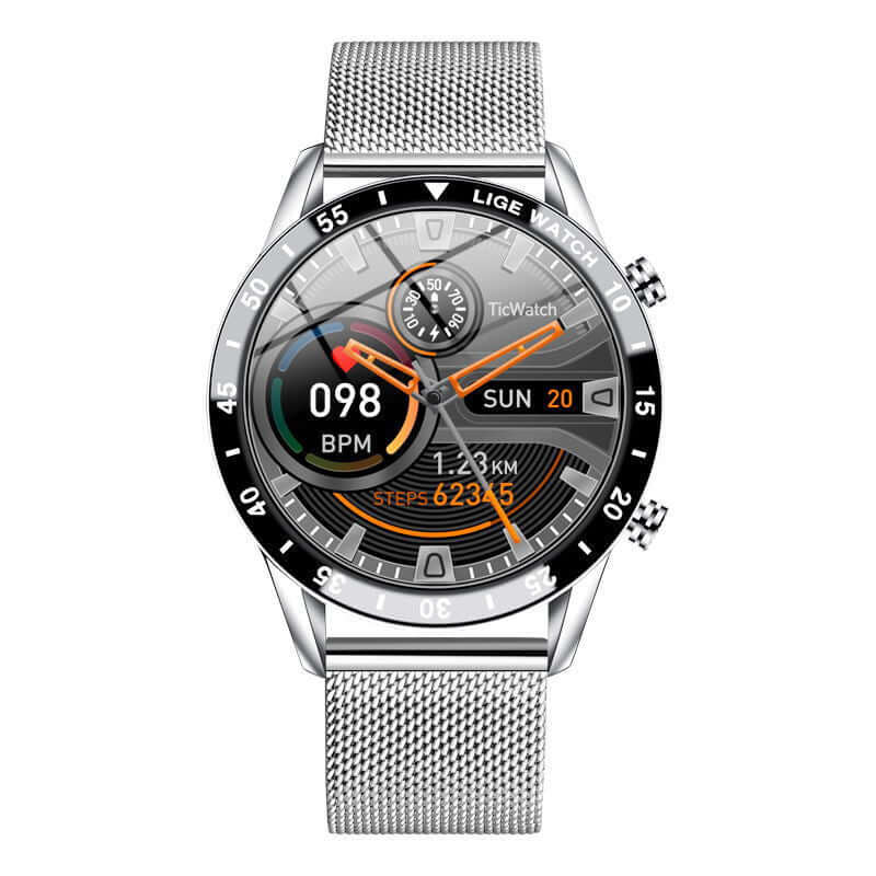 Waterproof Smartwatch with Heart & Fitness Tracking