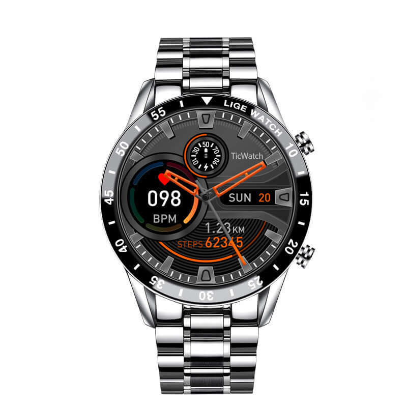 Waterproof Smartwatch with Heart & Fitness Tracking