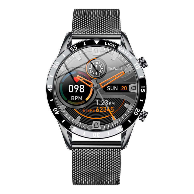 Waterproof Smartwatch with Heart & Fitness Tracking