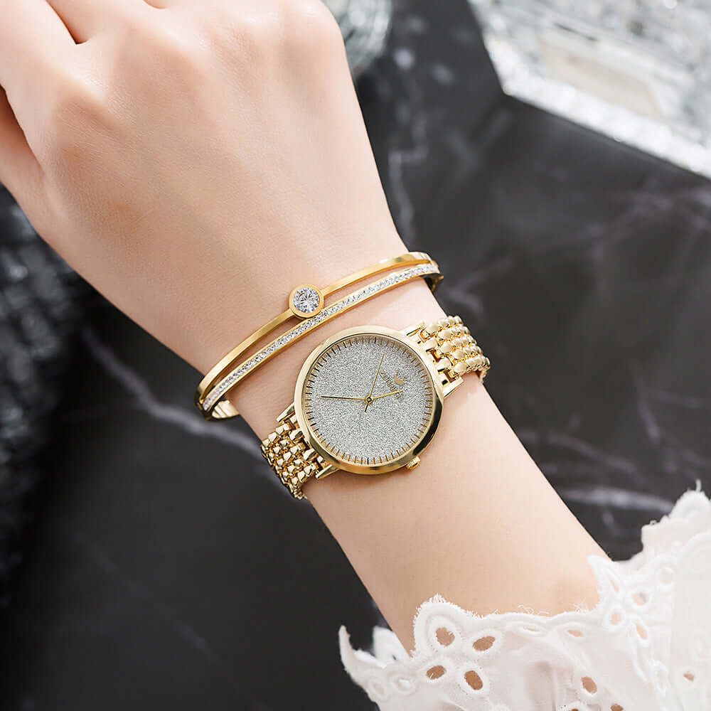 Elegant Watch & Jewelry Gift Set