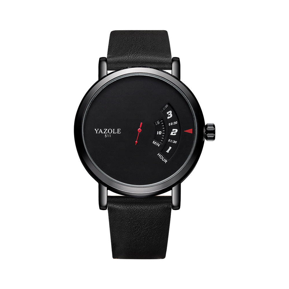 Stylish Men’s Quartz Turntable Watch